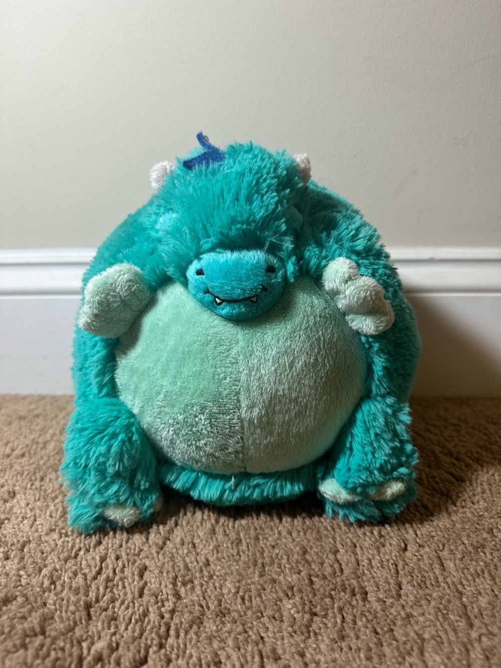 Squishable Sea Dragon Plush Teal Sea Foam Stuffed Animal Retired 2014